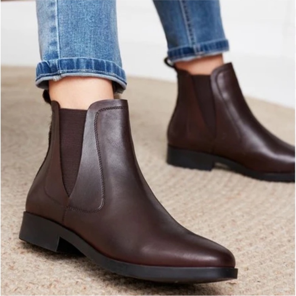 Joules Leather Chelsea Boots size 39/ US 8/ UK 6